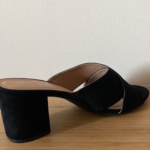 A New Day Black Mules, Size 9 - Picture 4 of 6